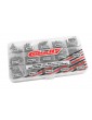 Screw Set M4 - Hex Flat Head - DIN 7991 - Steel Black - 10.9 Grade - 15 Sizes - 265 pcs