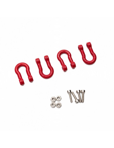 CRX shackles complety set (with screws)