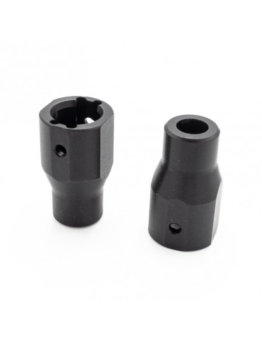 OPTIONAL CRX REAR AXLE LOCKOUT IN ALUMINIUM - Black