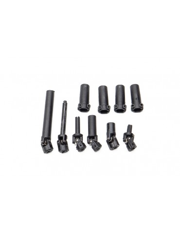 CRX18 Drive shaft set & rear axle hub (6x6)