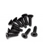 TP. Flat Head Screw M3x10mm (10pcs)