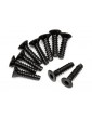 TP. Flat Head Screw M3x12mm (10pcs)