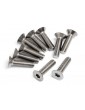 TITANIUM FLAT HEAD SCREW M5x20mm (10pcs)