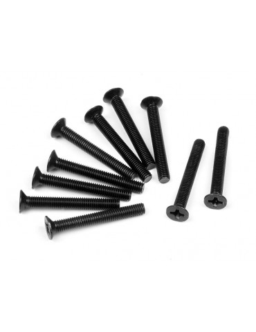 FLATHEAD SCREW M3x24mm (10pcs)