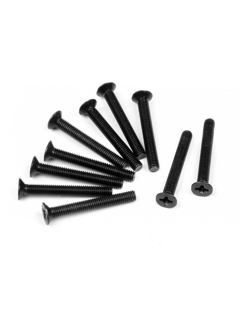FLATHEAD SCREW M3x24mm (10pcs)