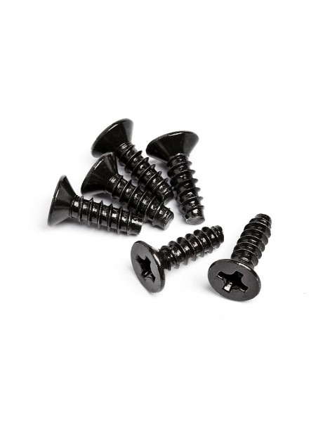 TP FLAT HEAD SCREW M3x10mm (6 pcs)