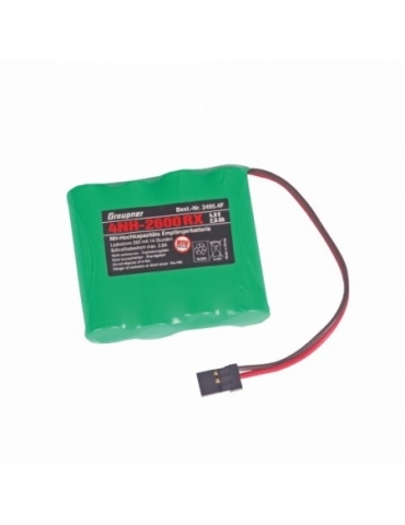 Akumuliatorius 4,8V NiMH 2000 mAh flat