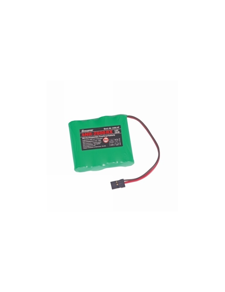 Akumuliatorius 4,8V NiMH 2000 mAh flat