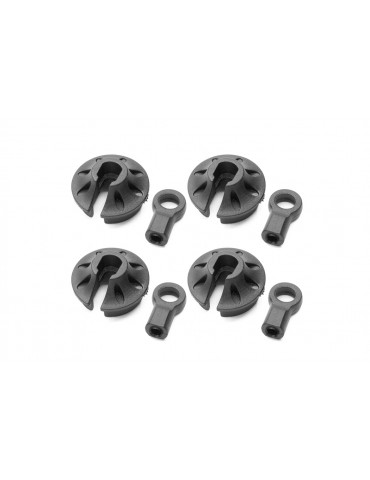 HTR 13mm Shock bottom holder ball ends