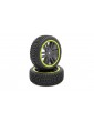 Front complete tyres (x2) - Yellow