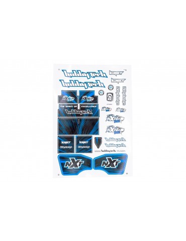 SPIRIT Blue NXT EVO RR stickers sheet