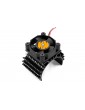 Motor fan with aluminium holder