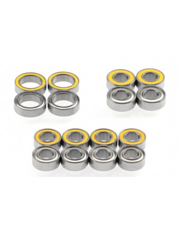 Ultra Bearing Set Tamiya TT02 (16pcs)