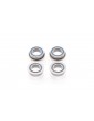 Ultra Bearing 4x7x2.5mm Flanged (4pcs)