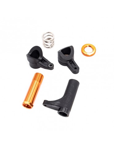 Steering plastic parts set with spring