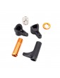 Steering plastic parts set with spring