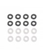 Shocks o-ring rebuilt kit, 8+8 Pcs.