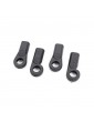 Steering 4 mm rod end, 4 Pcs.