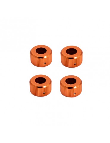 Aluminium shocks caps, 4 Pcs.