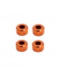 Aluminium shocks caps, 4 Pcs.