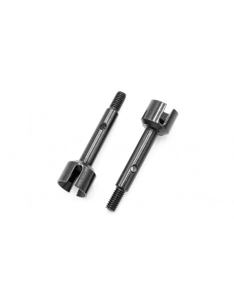Brushed rear wheel axle, 2 Pcs.