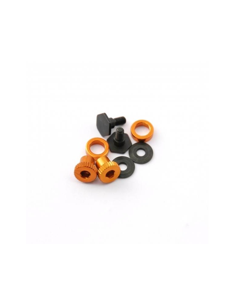 Steering plate fittings set
