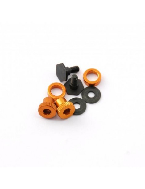 Steering plate fittings set