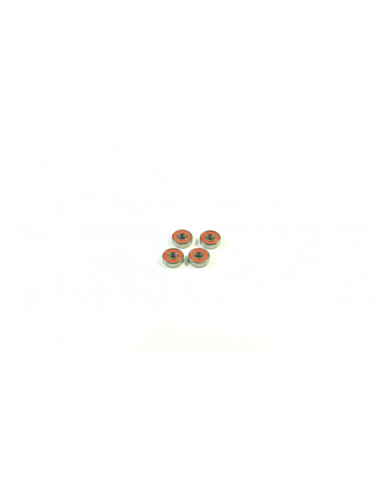 SWORKz Ball-Bearing 5x13x4 RED Rubber (4)
