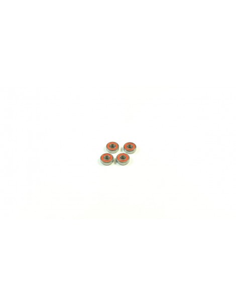 SWORKz Ball-Bearing 5x13x4 RED Rubber (4)