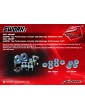 SWORKz Top Performance Ceramics Ball Bearing 5x13x4mm (4PCS)