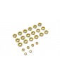 BEARING KIT YELLOW RUBER HI-SPEED SEAL 2RS (KYOSHO/MUGEN/HYPER-7)