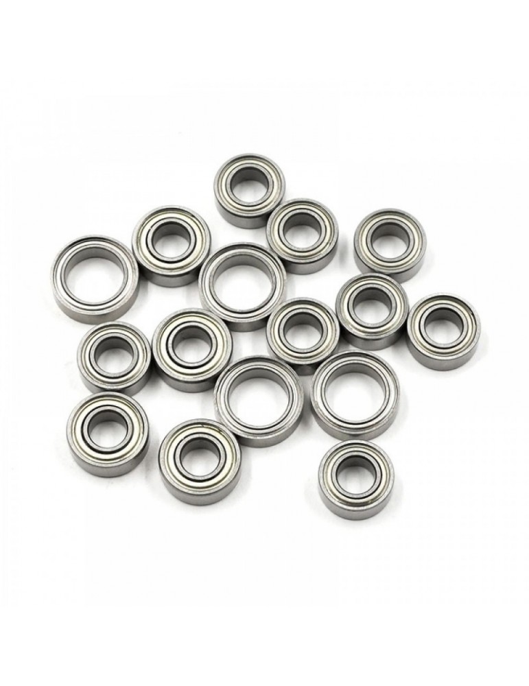 Steel Bearing Set (16pcs) For Tamiya TT-02