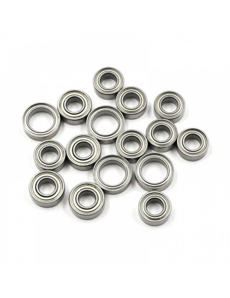 Steel Bearing Set (16pcs) For Tamiya TT-02