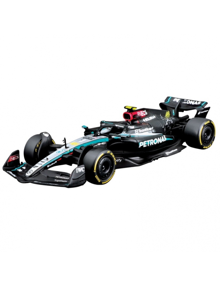 Bburago Mercedes-AMG F1 W15 1:43 – 44 Hamilton 2024 F1 bolido modeliukas