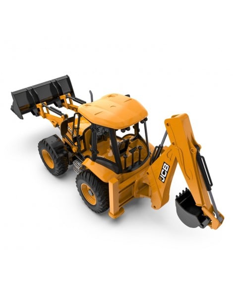 RC mašinėlė JCB Backhoe Loader 1:20 RTR 2.4GHz DE589 – CyborgShop
