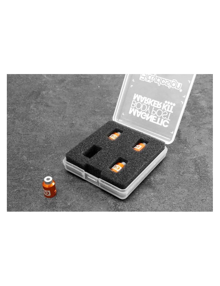 RC aksesuaras Body Post Marker 1/10 oranžinis BDBPMK10-O – CyborgShop