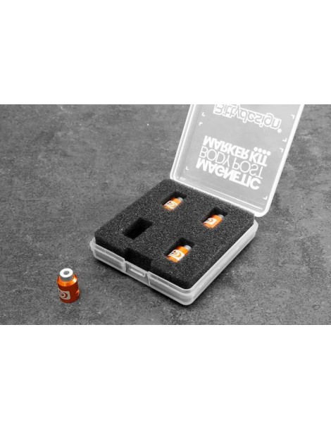 RC aksesuaras Body Post Marker 1/10 oranžinis BDBPMK10-O – CyborgShop