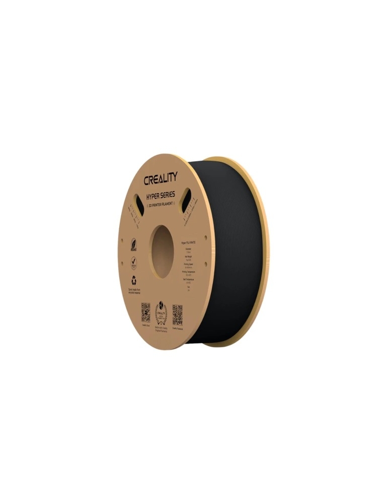 Creality Hyper PLA 1.75mm juodas 3D siūlas – CyborgShop