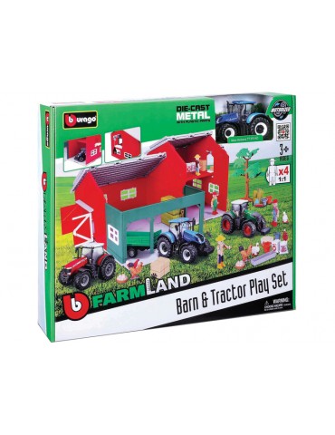 Bburago Farmland Farm Set s traktorem