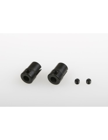 Universal Joint Cup B + Grub Screws 2pcs