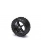 Rear Wheel Complete- Buggy 1:10, 2pcs (Black)