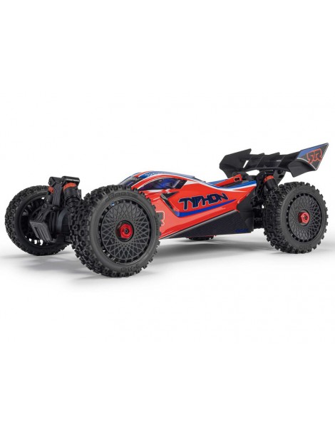 ARRMA TYPHON 223S BLX 1:8 4WD RTR raudonas – CyborgShop