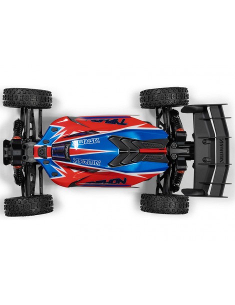 ARRMA TYPHON 223S BLX 1:8 4WD RTR raudonas – CyborgShop