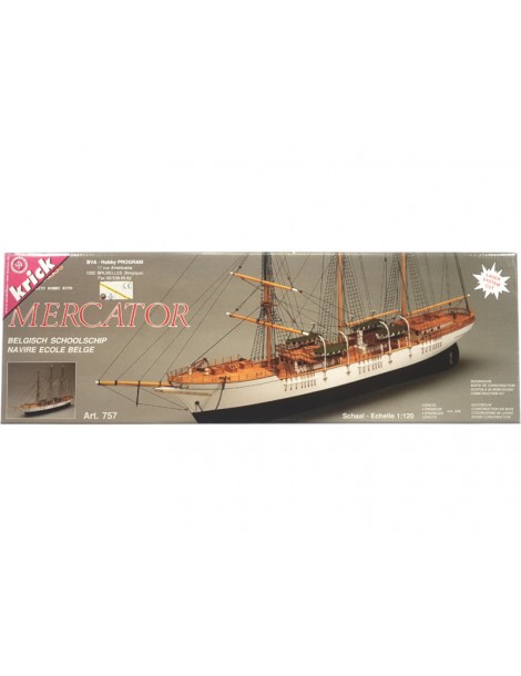 Mantua Model Mercator Schulschiff 1:120 Baukasten