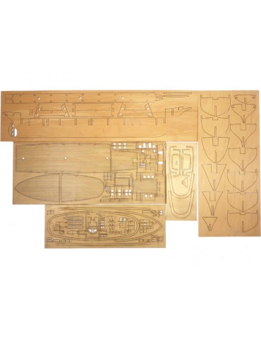Mantua Model Mercator Schulschiff 1:120 Baukasten
