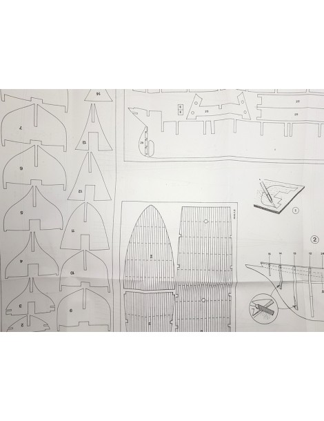 Mantua Model Mercator Schulschiff 1:120 Baukasten