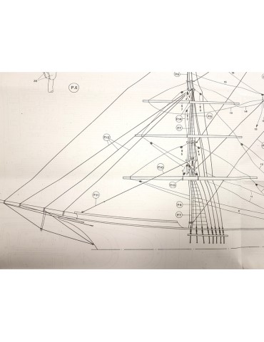 Mantua Model Mercator Schulschiff 1:120 Baukasten