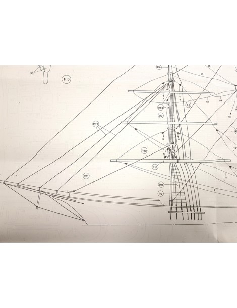 Mantua Model Mercator Schulschiff 1:120 Baukasten