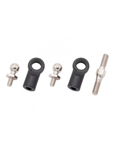 Steering tie rod complete set