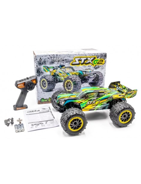RC modelis Funtek STX G2 1:12 4WD RTR žalias – CyborgShop